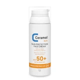 Crema de protección solar SPF50+ para pieles sensibles y reactivas, 50 ml, Ceramol
