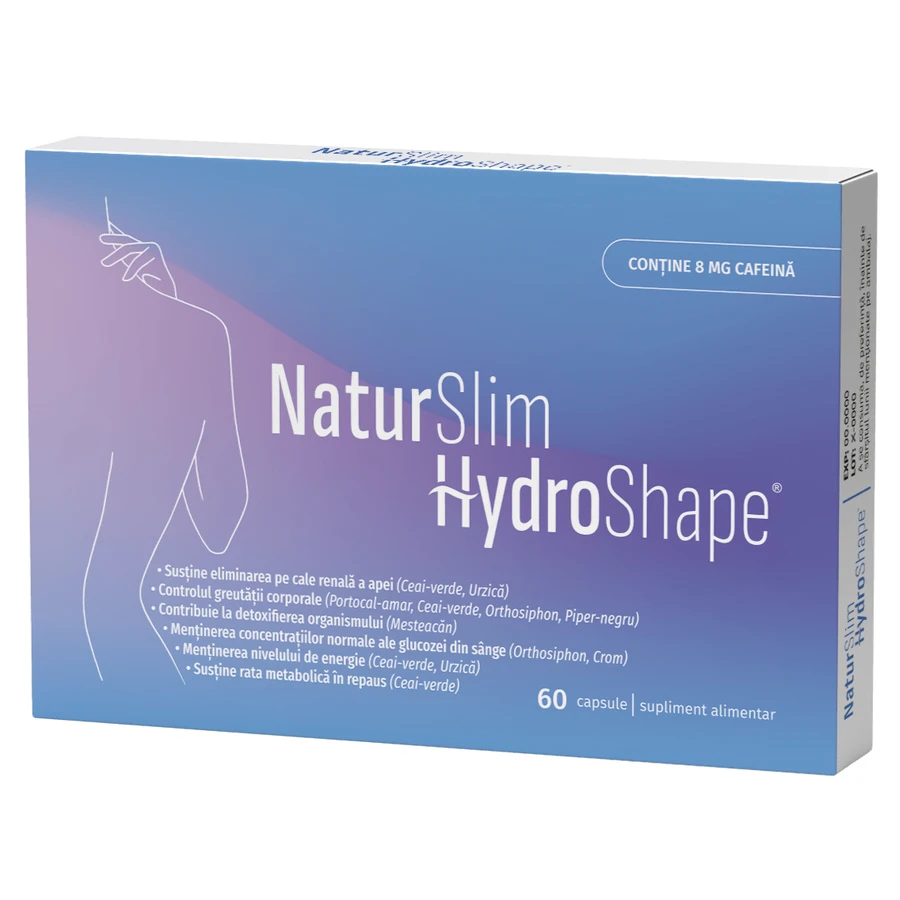 NaturSlim HydroShape, 60 cápsulas, Naturpharma