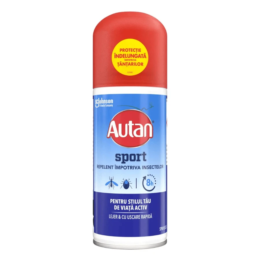 Repelente de insectos, Sport, 100 ml, Autan
