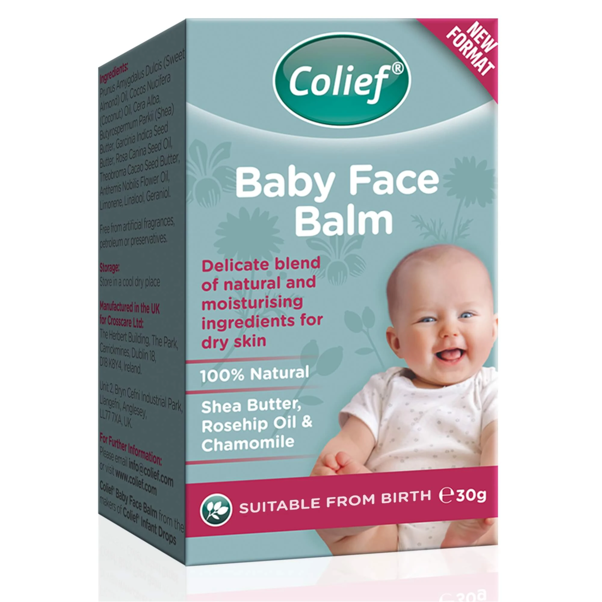 Baby gezichtsbalsem stick, 0 maanden+, 30 g, Colief