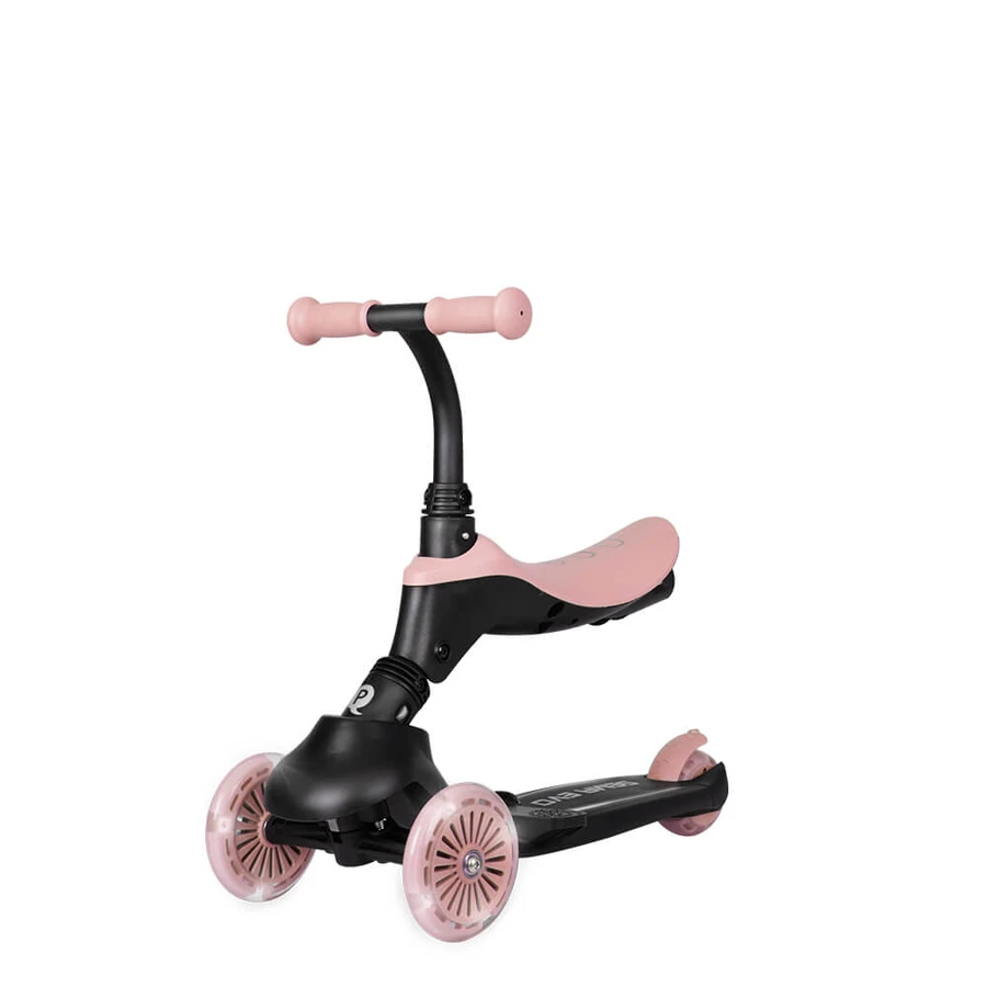 5in1 multifunctionele step Sema EVO, 1-6 jaar, Roze, Qplay