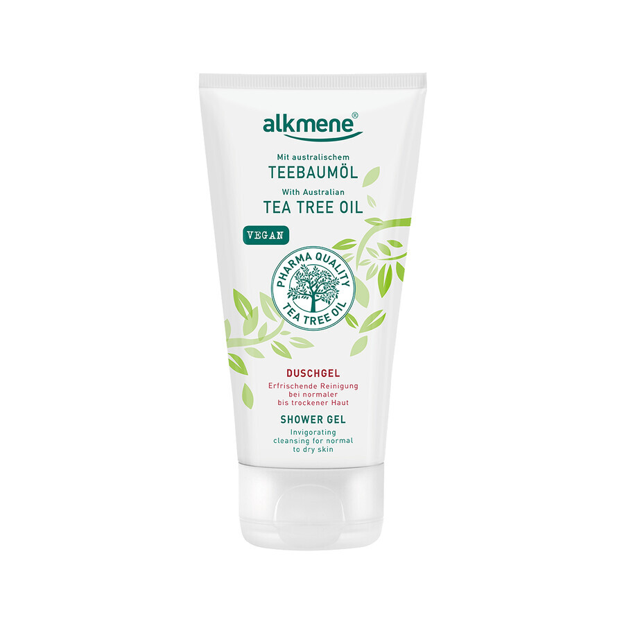 Tea tree shower gel, 200 ml, Alkmene