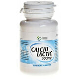 Lactic Calcium 500 mg, 100 tablets, Adya