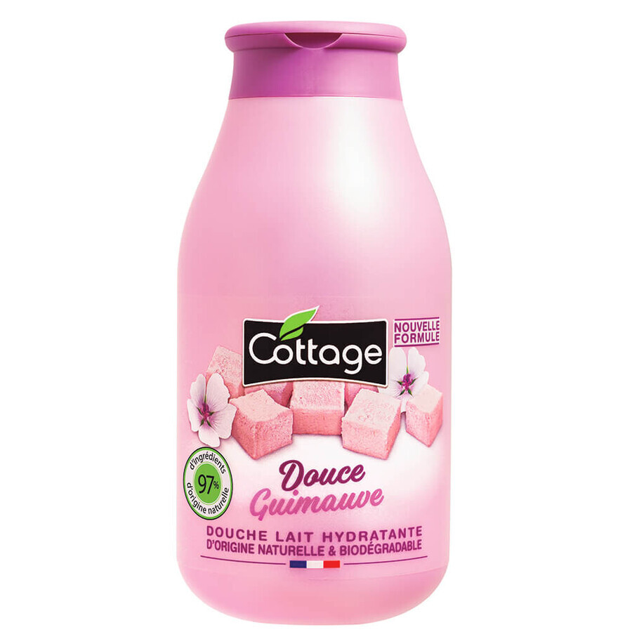 Hydraterende douchegel met melk en nalba-extract, 250 ml, Cottage