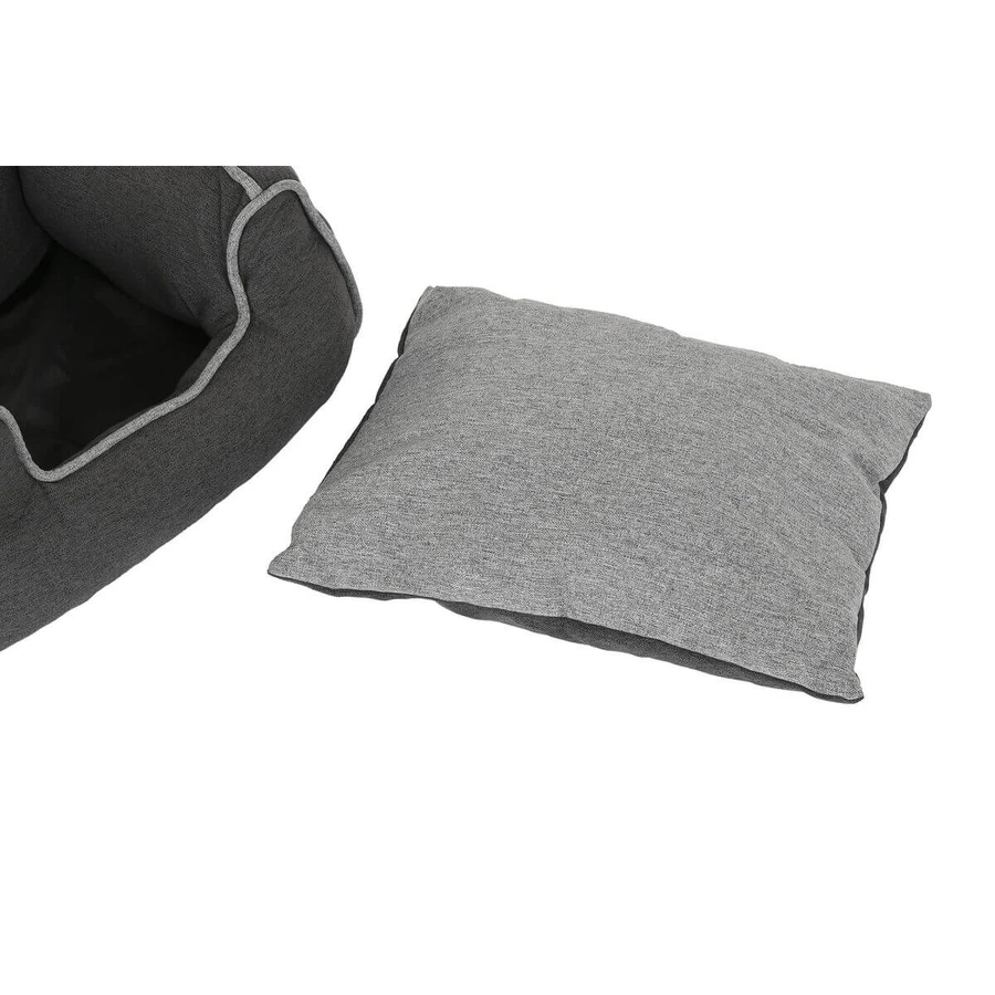 Letto per animali domestici DKD Home Decor Azzurro Marrone Grigio 72 x 61 x 34 cm