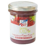 Biologische jam van rode bessen gezoet met appelpulp, 220 g, La Finestra Sul Cielo