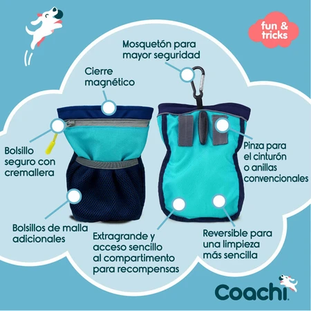 Coachi Train & Treat Bolsa Universal Azul