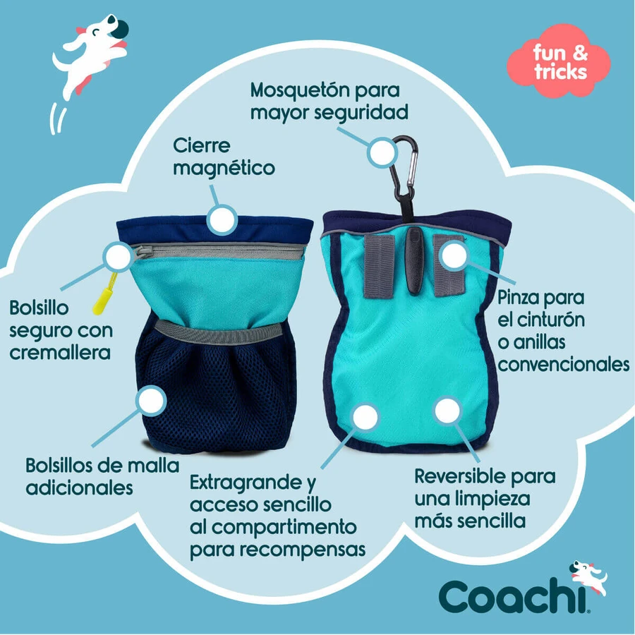 Coachi Train & Treat Bolsa Universal Azul