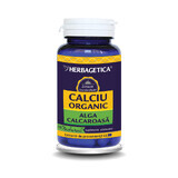 Organic Calcium with calcium algae, 60 capsules, Herbagetica