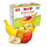 Snack con mele e banane, 4x 100 g, Hipp