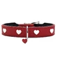 Zgardă pentru câini Hunter Love M 41-49 cm Roșu