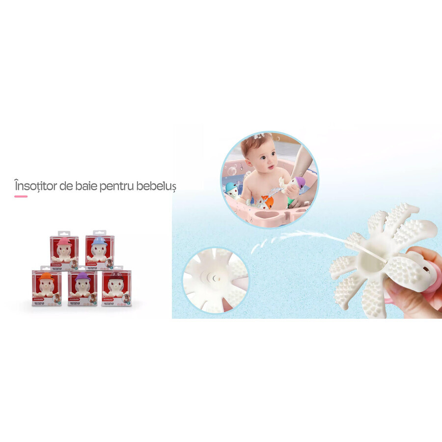 Anneau gingival en silicone Octopus Liliac, Mombella