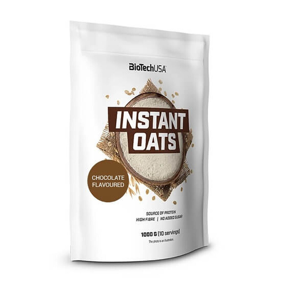 Instant Oats, Chocolate, 1000gr, BioTech USA