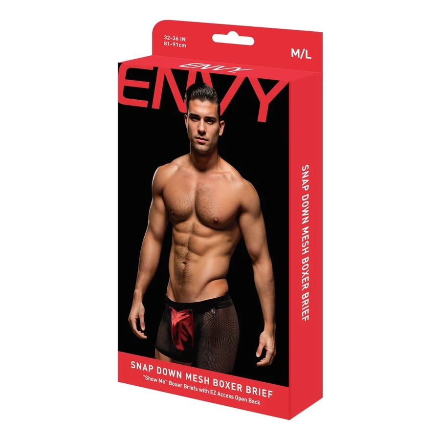 Herenboxershort Envy Zwart M/L