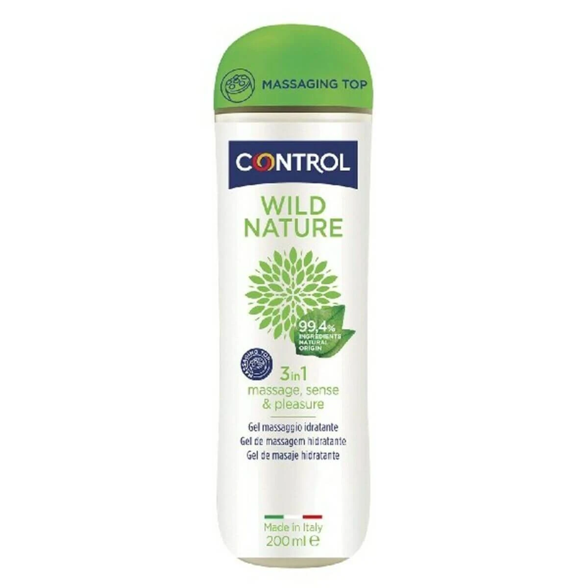 Glijmiddel op waterbasis Wild Nature Control 200 ml