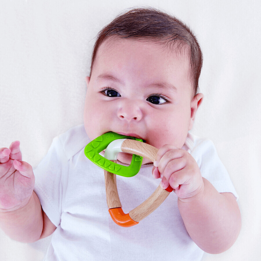 Double triangle teething toy, +0 months, Hape