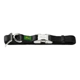 Hondenhalsband Hunter Alu-Strong Zwart Maat L (45-65 cm)