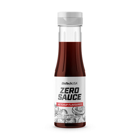 Ketchup Zero Sauce, 350 ml, BioTech USA