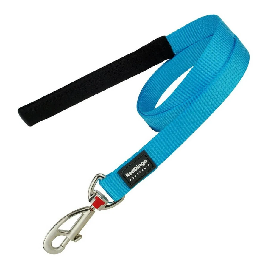 Correa para perros Red Dingo Turquesa (1,2 x 120 cm)
