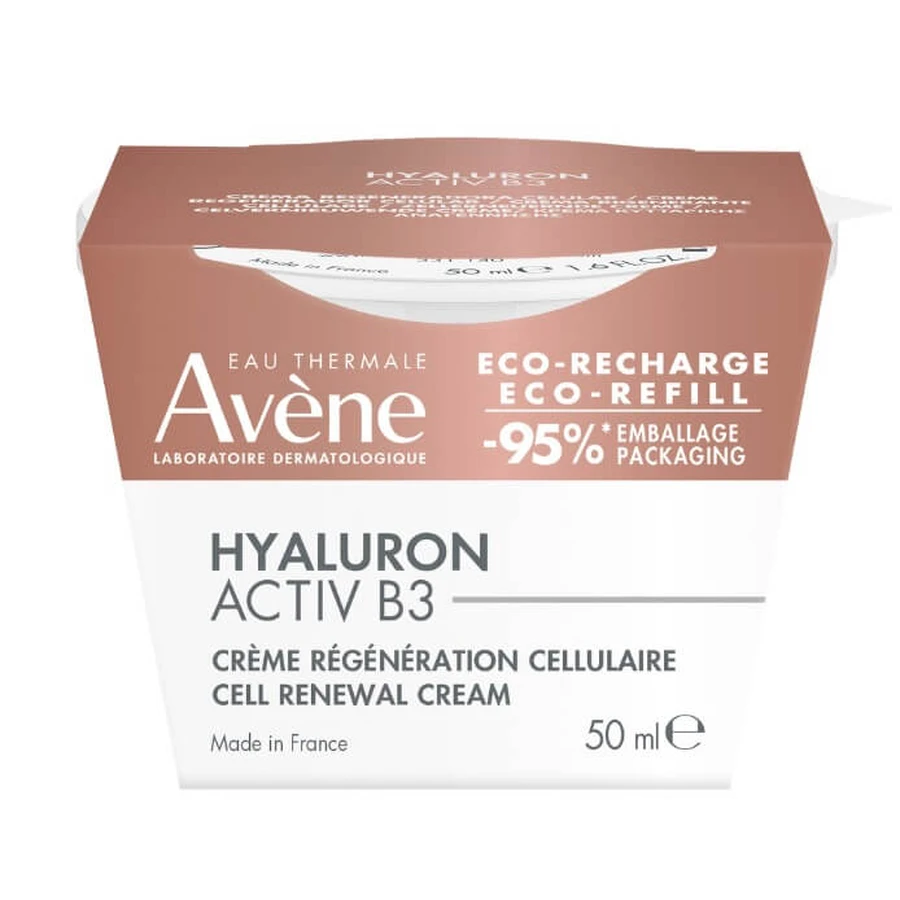 Aqua-gel celvernieuwingsreservecrème Hyaluron Activ B3, 50 ml, Avene