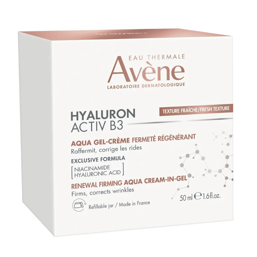 Aqua-gel celvernieuwingsreservecrème Hyaluron Activ B3, 50 ml, Avene