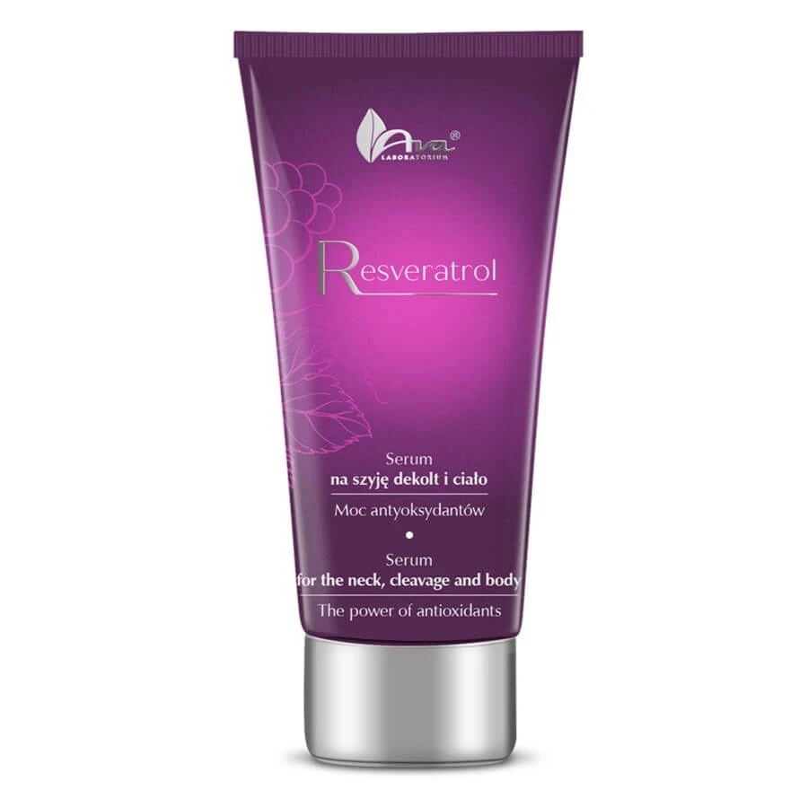 Ava Laboratorium Resveratrol Hals-, Decolleté- en Lichaamsserum, 100 ml