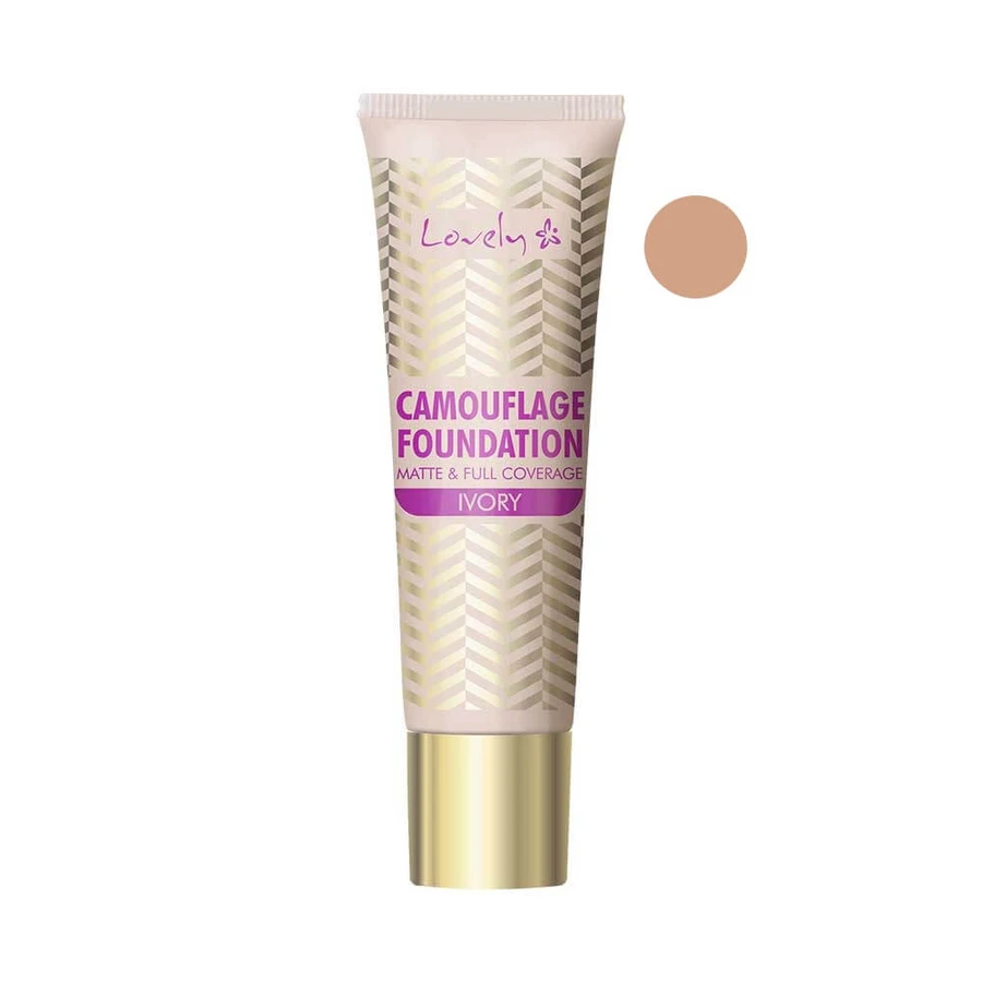 Lovely Camouflage Foundation Dekkende Gezichtsgrond 3 Ivoor, 25 g