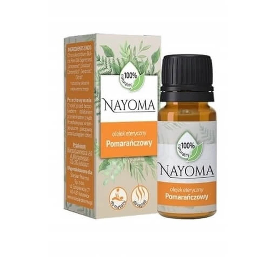 Nayoma Etherische olie van sinaasappel, 10 ml
