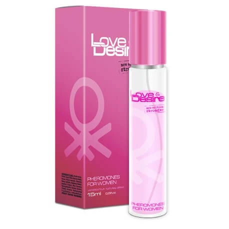 Love amp; Desire Feromonen Voor Vrouwen, 15ml