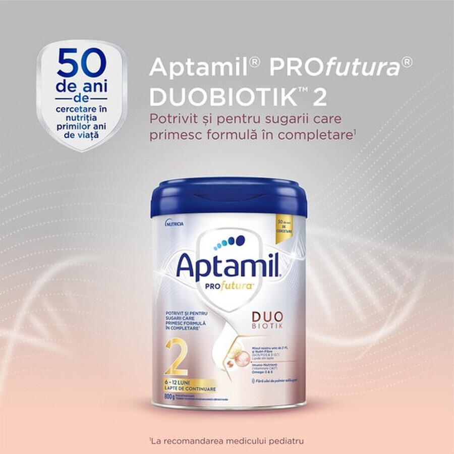 ProFutura 2 Duo Biotik formula, 6 - 12 months, 800 g, Aptamil