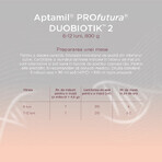 ProFutura 2 Duo Biotik formula, 6 - 12 months, 800 g, Aptamil