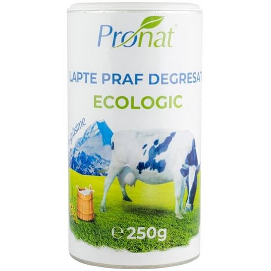 Organic milk powder 1% fat, 250 gr, Pronat