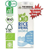 Organic rice plant milk, 1L, The Bridge