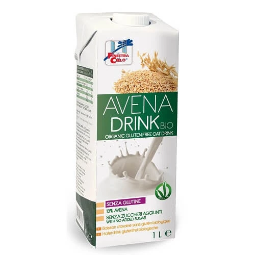Biologische glutenvrije havermelk, 1L, La Finestra sul Cielo