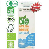 Organic oat vegetable milk, 1L, The Bridge