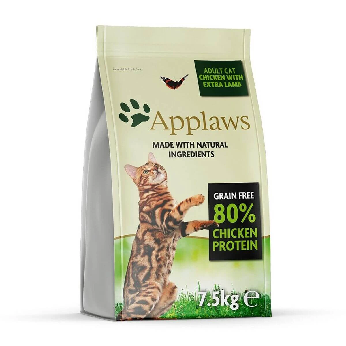 Kattenvoer Applaws                                 Volwassen Kip Lam 7,5 kg