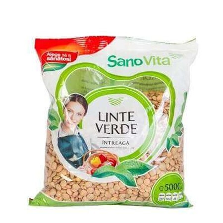 Lenticchie verdi, 500 g, Sanovita