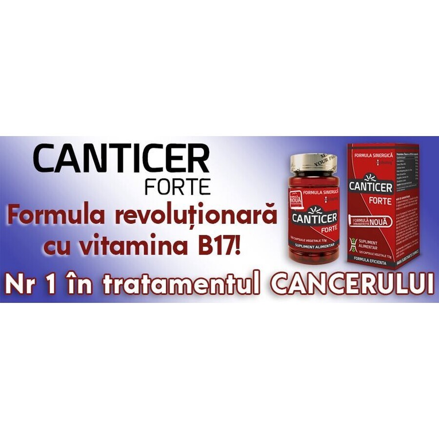 Canticer Forte, 120 plantaardige capsules, Qingdao Heshoutang