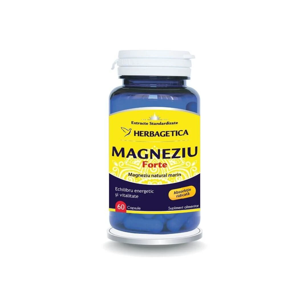 Sterk magnesium, 60 capsules, Herbagetica