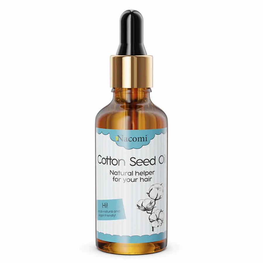Nacomi Cotton Seed Oil with pipette, 50 ml