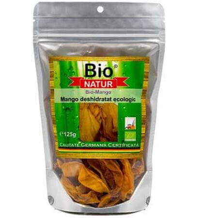 Bio gedehydrateerde mango, 125 g, Bio Natur