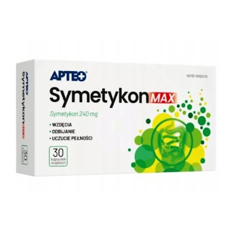 Apteo Symetykon MAX, 30 Kapseln