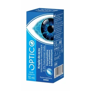 Optico Intensief Hydraterende Oogdruppels, 10 ml