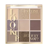 Eveline Cosmetics Look Up Palette van 9 oogschaduwen But Why Not, 10,8 g