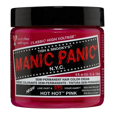 Farba permanentna Manic Panic Hot Hot Pink Classic (118 ml): ceny i cechy