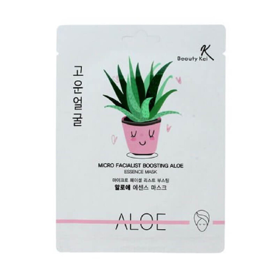 Masque apaisant et hydratant à l'Aloe Vera, Beauty Kei