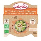 Groot menu kalfsforel en pasta, 230 G, Babybio