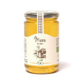 Organic Tei honey, 400 gr, Apisrom