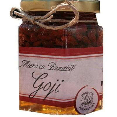 Honey with Goji, 200 g, Prisaca Transilvania