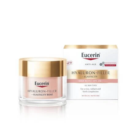 Dagcrème SPF30 Hyaluron Filler + Elasticity Rose, Eucerin